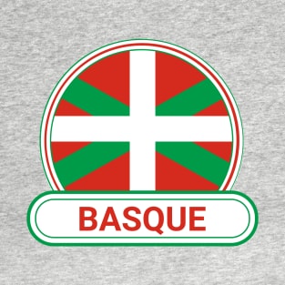 Basque Country Badge - Basque Flag T-Shirt